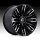 Fuel Rebar 8 D849 Gloss Black Milled Custom Truck Wheels